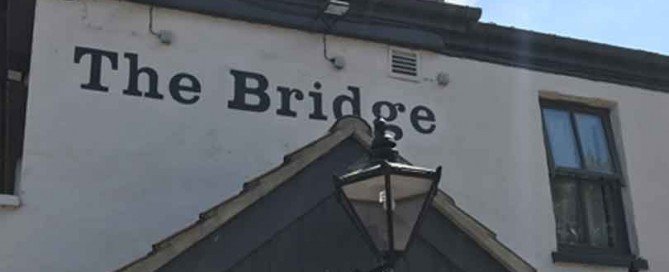 picture of the bridge in waterbeach on fathers day