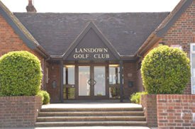 front of Lansdown golf club