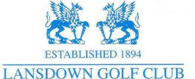 Bath magician with Landsdown golf club logo