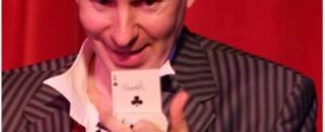 Sheffield Magician with ace of clubs